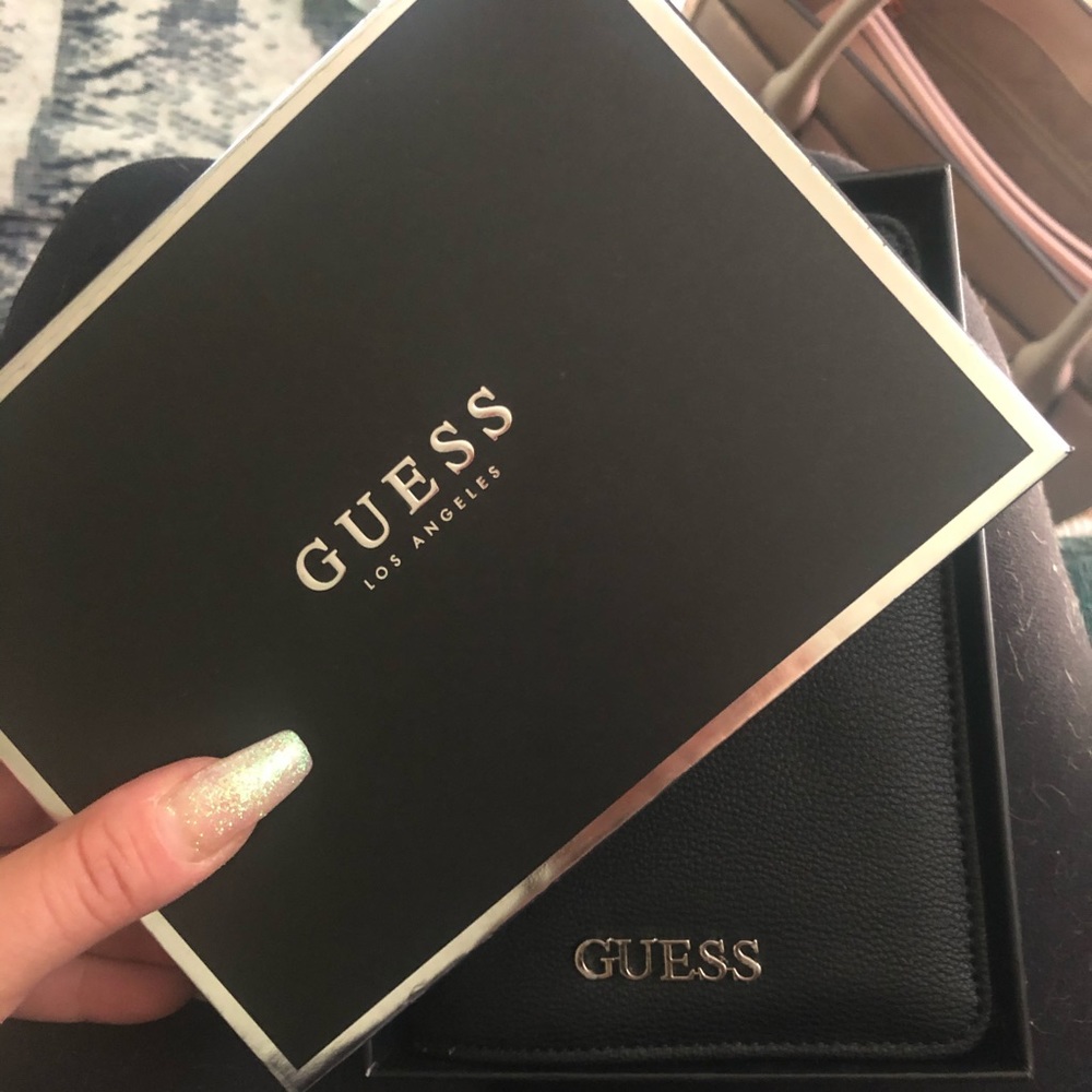NWT Guess passport cover